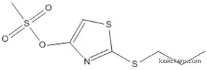 Molecular Structure of 110958-49-1 (4-Thiazolol, 2-(propylthio)-, methanesulfonate (ester))